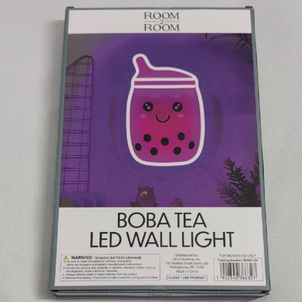 Boba Tea LED wall light NIP - Picture 3 of 7